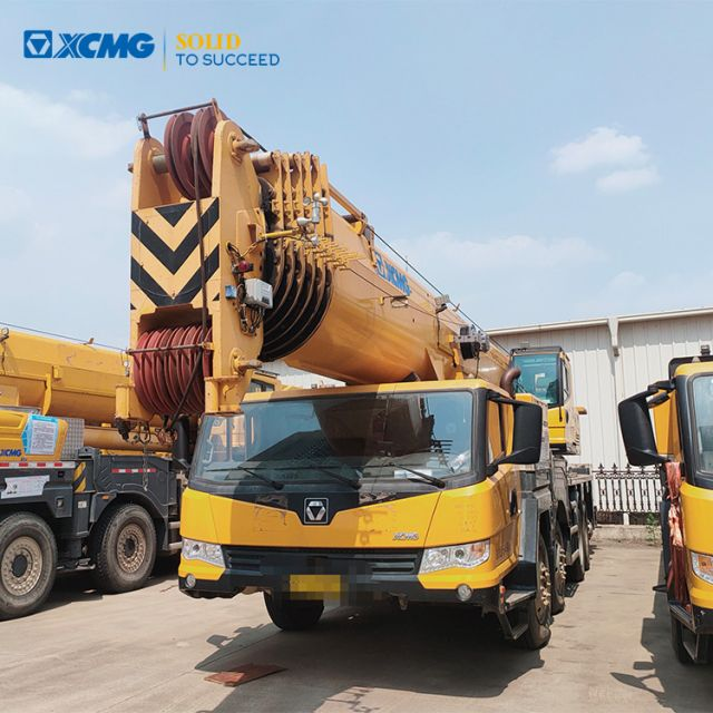 XCMG Factory 95 Ton Used Construction Building Crane Truck Crane QY95K7C for Sale