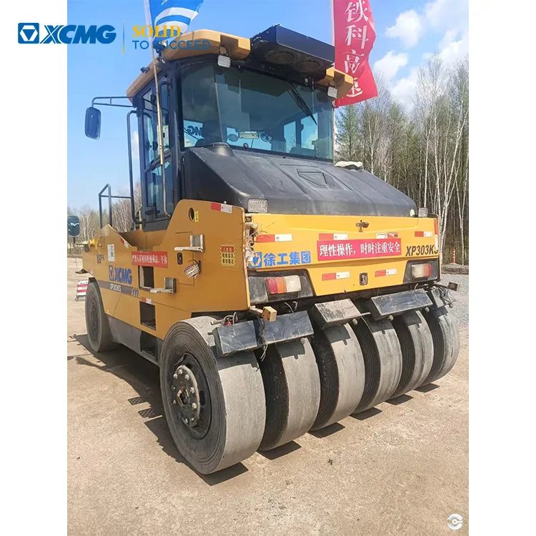 XCMG Official 30tons Second Hand Pneumatic Rubber Tire Road Roller XP303KS Hot Sale