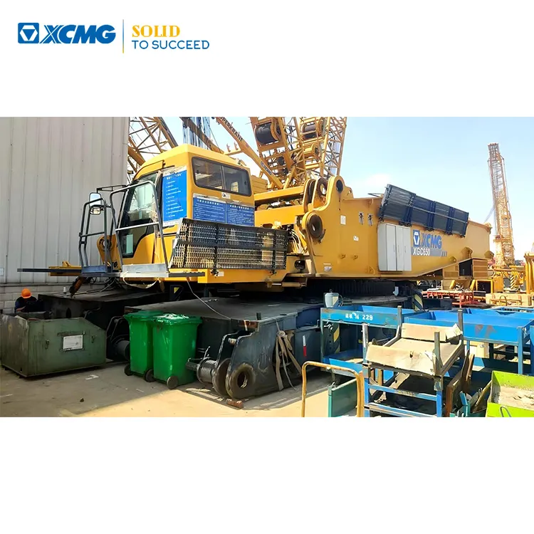 XCMG Official 2019 Year 650 Ton XGC650 Used Telescopic Crane Used Mobile Crane Hot Sale