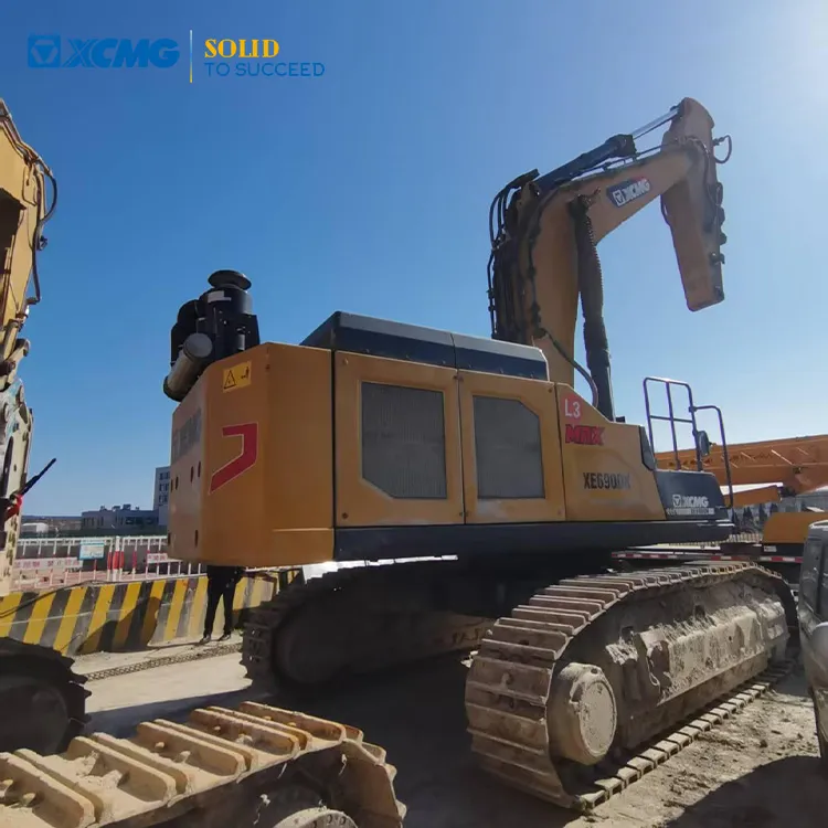 XCMG Official Second Hand Large Excavator Equipment XE690DK with Good Condition