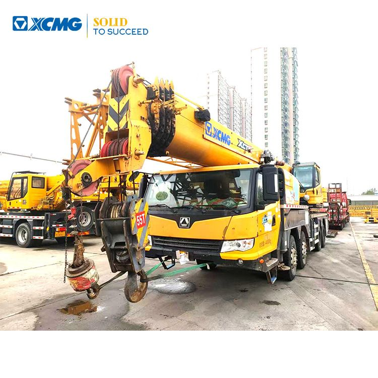 XCMG Official 2020 Year Secondhand Construction Lifting Machine Mobile Crane XCT55L5 Hot Sale