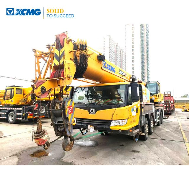XCMG Official 2020 Year Secondhand Construction Lifting Machine Mobile Crane XCT55L5 Hot Sale