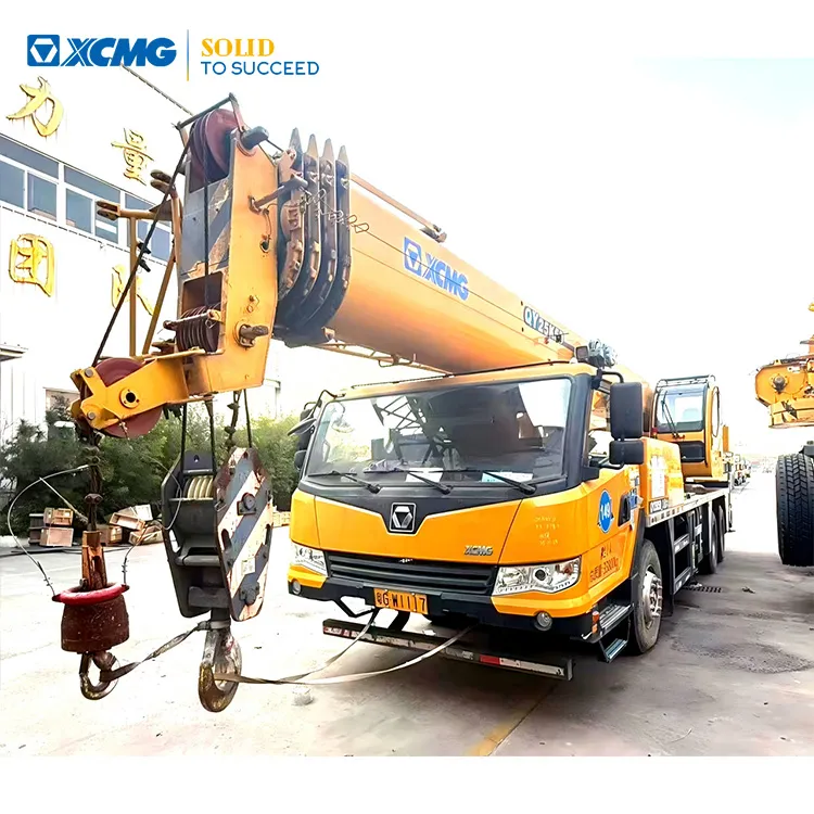 XCMG Used Truck Mounted Boom Crane QY25K5D_3 Hydraulic Lifting Equipment for Sale