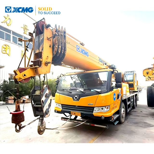 XCMG Used Truck Mounted Boom Crane QY25K5D_3 Hydraulic Lifting Equipment for Sale