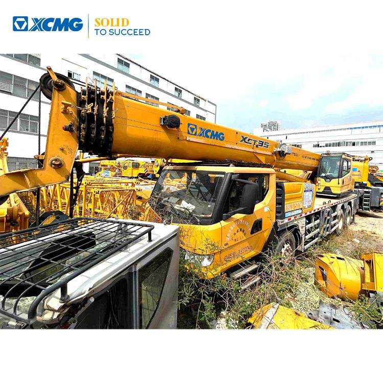 XCMG Official 25 Ton Used Truck Crane XCT25L5 with Genuine Spare Parts and Components