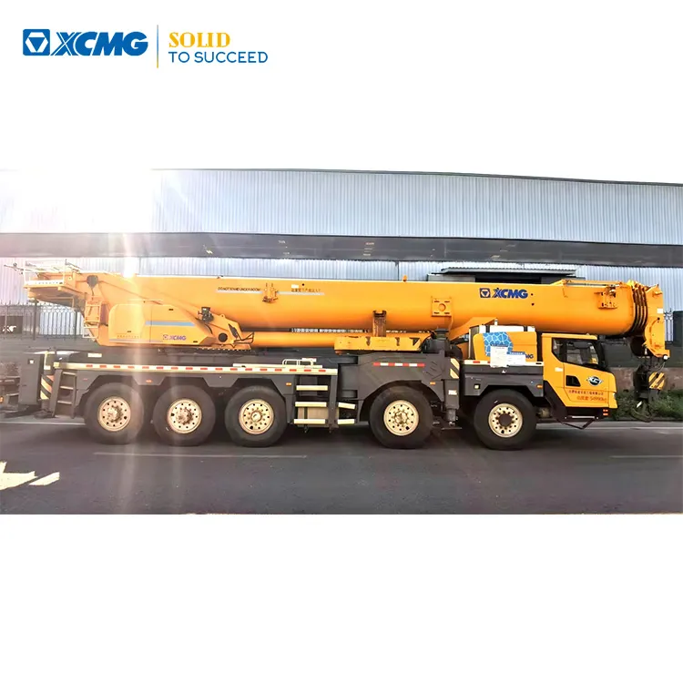 XCMG Used Truck Crane XCT130-1 Yellow Color Construction Machinery for Sale