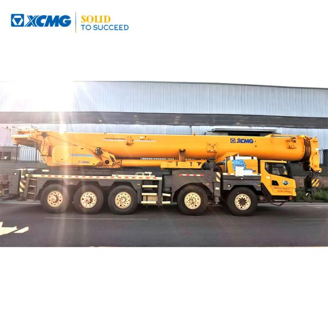 XCMG Used Truck Crane XCT130-1 Yellow Color Construction Machinery for Sale