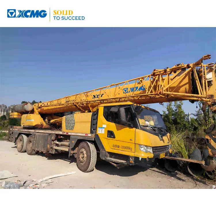 XCMG Official Used Truck Crane XCT25L5 Hydraulic System Smooth Operation Tested