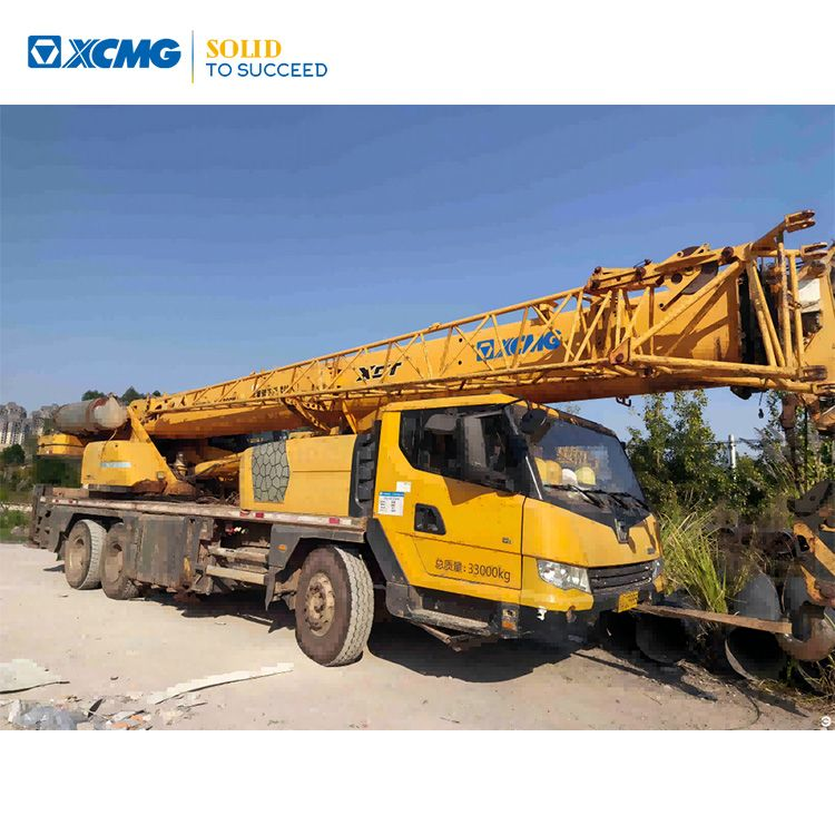 XCMG Official Used Truck Crane XCT25L5 Hydraulic System Smooth Operation Tested