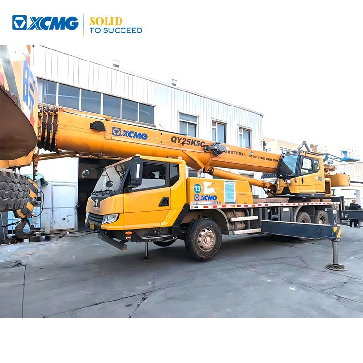 XCMG Factory Used Truck Crane QY25K5C with Gear Pump and Gearbox Tested