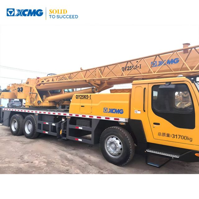 XCMG Official 25 Ton Second Hand Mobile Crane QY25K5-1 Lifting Machine in Factory