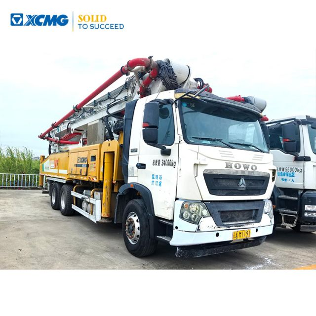 XCMG Official Used Truck Mounted Concrete Pump 52 Meter Boom Concrete Pump Truck Hb52V Price