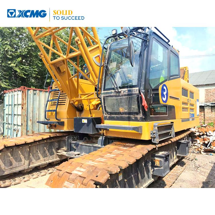 XCMG Factory Second Hand XGC55 Lattice Boom Crawler Crane Machine Price for Sale