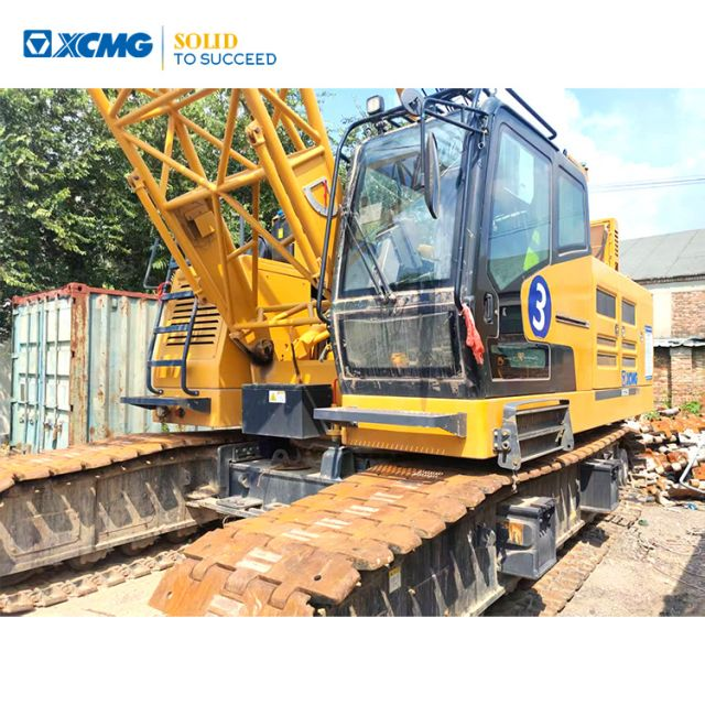 XCMG Factory Second Hand XGC55 Lattice Boom Crawler Crane Machine Price for Sale