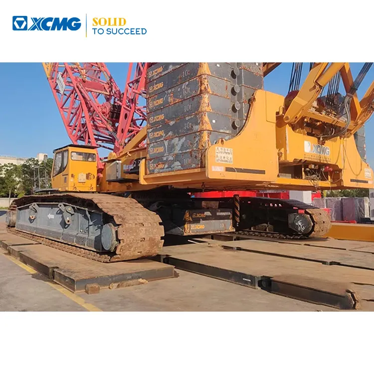 XCMG Official High Efficiency Used Lifting Machinery Mobile Crawler Crane XGC500 Factory Price