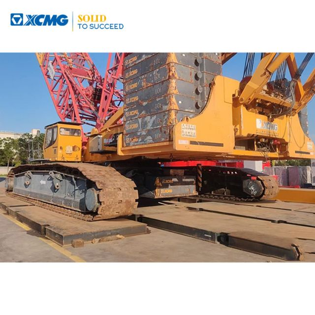 XCMG Official High Efficiency Used Lifting Machinery Mobile Crawler Crane XGC500 Factory Price