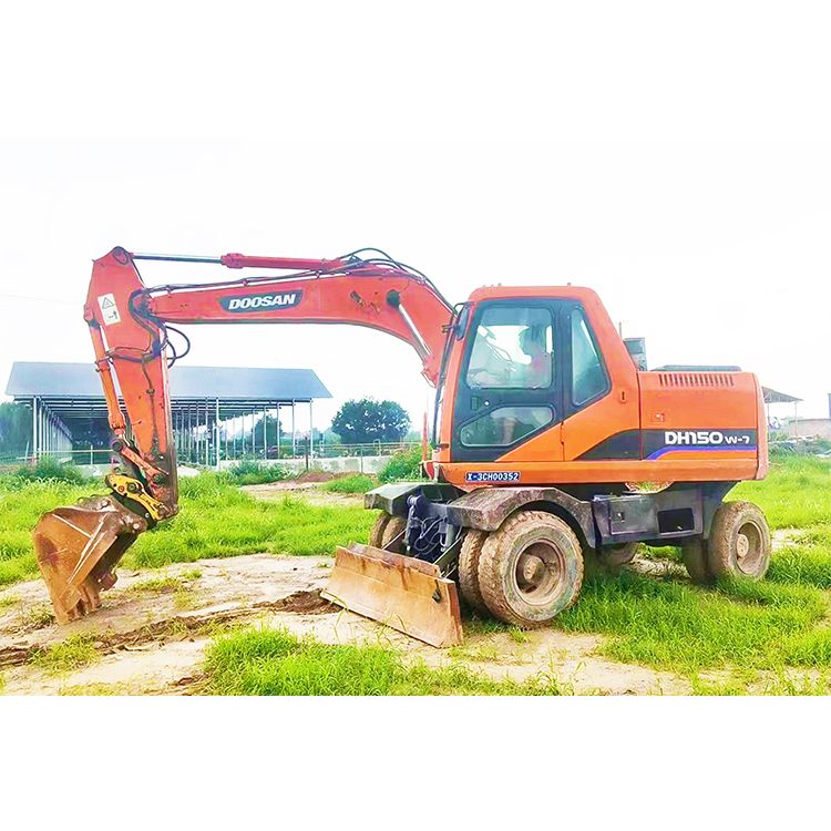 Doosan Used Heavy Construction Machinery DH150W-7 Crawler Excavator