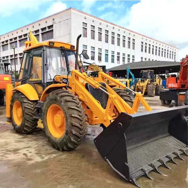 JCB 4cx Used Original backhoe loader for sale with Good Condition