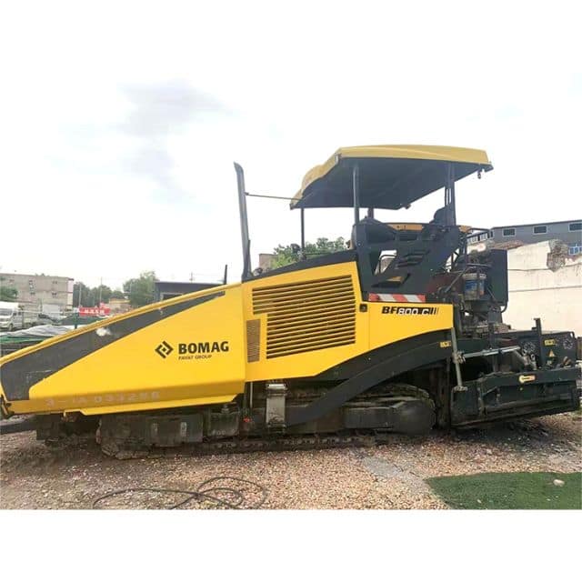 BOMAG Road Construction Equipment BF800C Used Road Paver Good Price