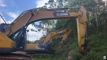 XCMG Second Hand Hydraulic Excavator XE215GA Medium Digger in Good Condition