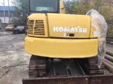 Komatsu excavator 7 ton PC70-8 hydraulic excavating digging equipment used excavator for sale