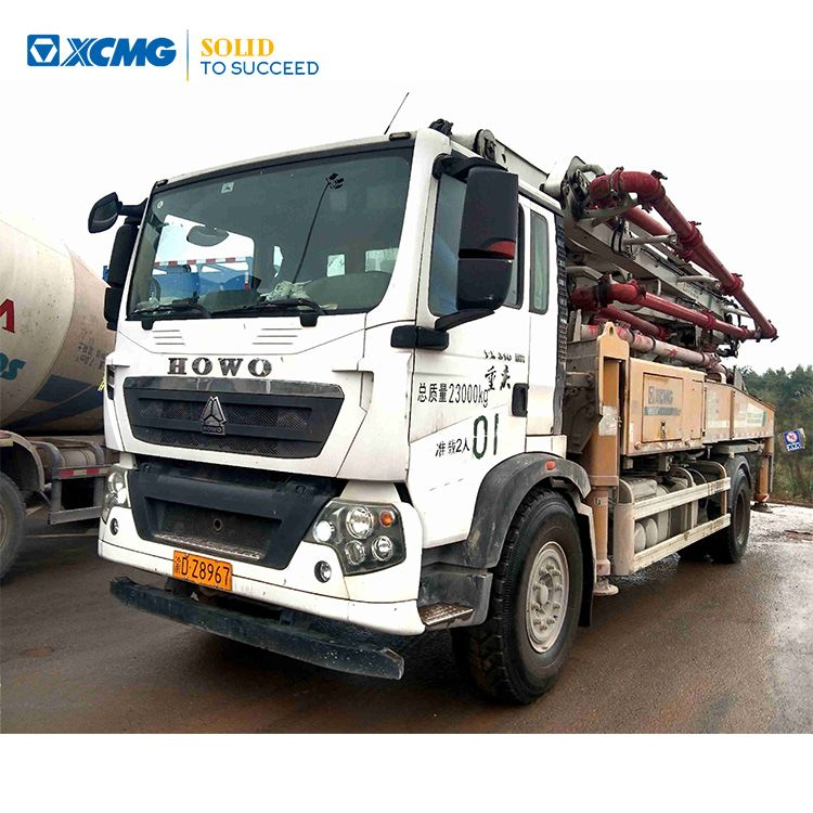 XCMG Official 37 M Used Truck-Mounted Concrete Boom Pump HB37V Price XCMG Official 37 M Used Truck-Mounted Concrete Boom Pump HB37V Price