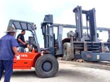 Heli CPCD120 12T Used Small Turning Radius Forklift Electric Stacker in Myanmar forklifts