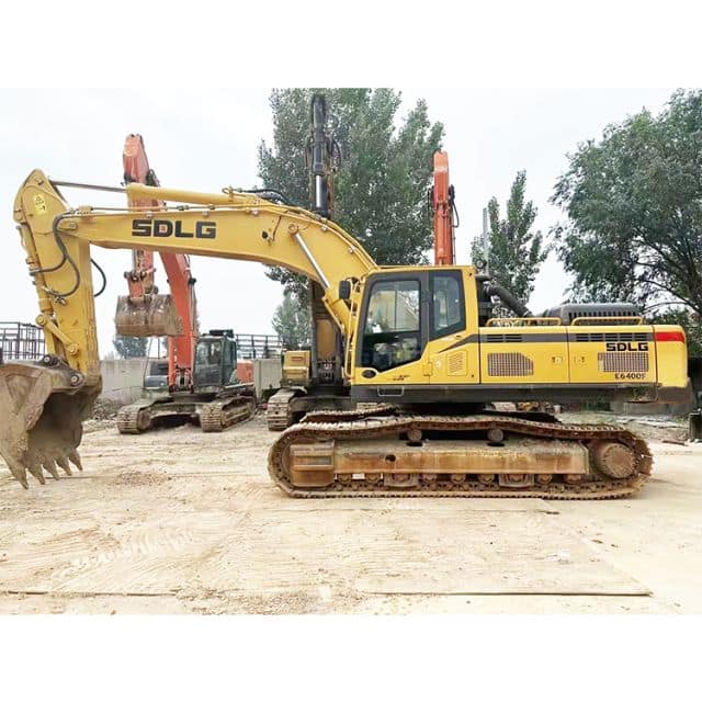 SDLG E6360F Used Excavator Machine 35t bagger digger big size Hydraulic Crawler 35ton excavator
