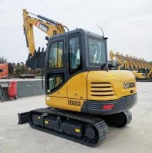 XCMG 6t XE60DA Used Crawler Excavators Machine For Sale