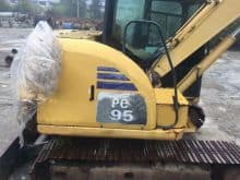 Komatsu excavator 7 ton PC70-8 hydraulic excavating digging equipment used excavator for sale