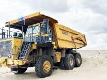 XCM official used truck 100 ton XDR100TA Mechanical Drive Rigid Dump Truck hot sale