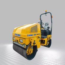 XCMG used XMR153 1.5 ton walk behind double drum road roller price for sale