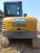 XCMG official Used XE60DA retro 6 ton mid size small crawler excavator for sale