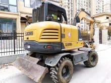 XCMG Official XE60WA 6 Ton Used hydraulic wheel excavator for sale