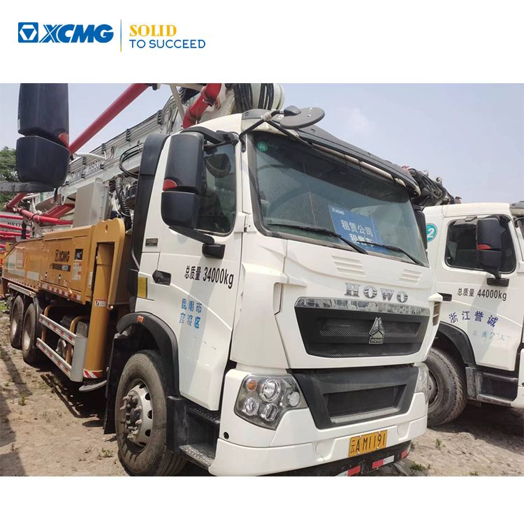 XCMG Official Used HB52V Schwing 52m Concrete Pump Truck Mounted Boom Concrete Pump Price