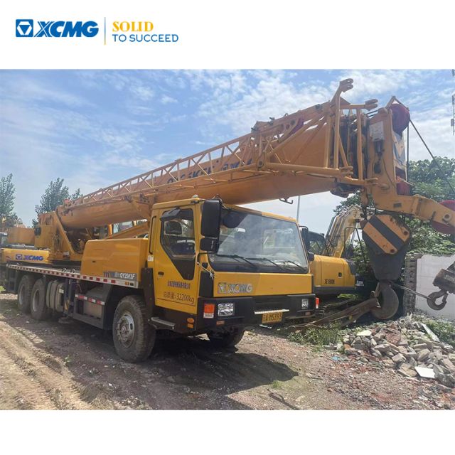 XCMG Official Used Mobile Crane 25 Ton Small Truck Crane QY25K5F for Sale