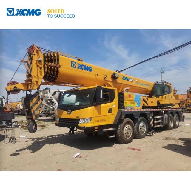 XCMG Official Used 60Ton Mobile Truck Crane XCT60L6 With Goood price On Sale