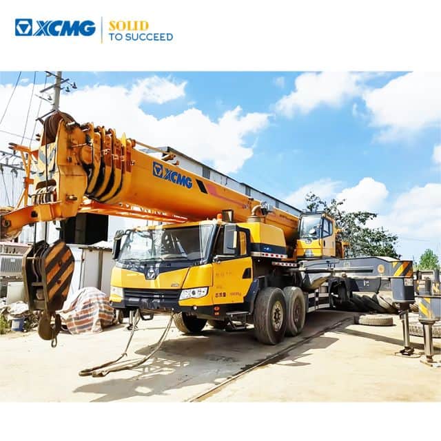 XCMG official 80ton Used lifting boom truck crane XCT80 for sale