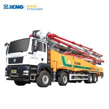 XCMG Used concrete pump truck 4 bridges HB62V with imported famous brand engine good prize