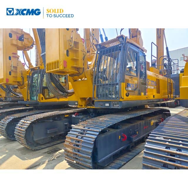 XCMG Construction Machinery XR320D Used Drill Machine 90m Depth Rotary Drilling Rig with Hammer