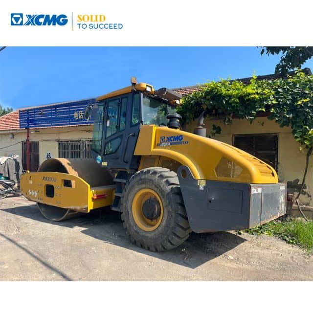 XCMG 20ton Mechanical road roller Used XS203J with air conditioner