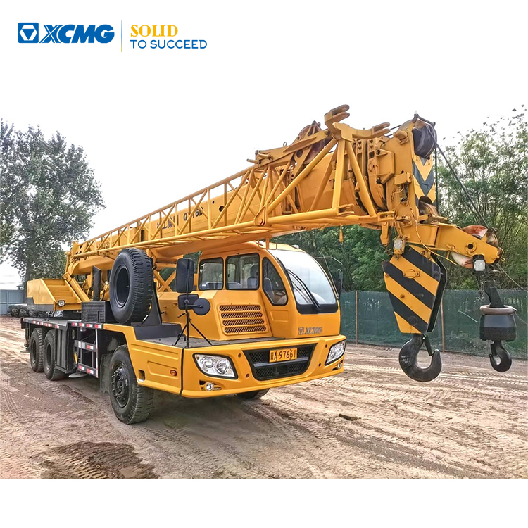 XCMG Official fully extended boom QY16D 16 ton 16t used hydraulic truck crane for sale