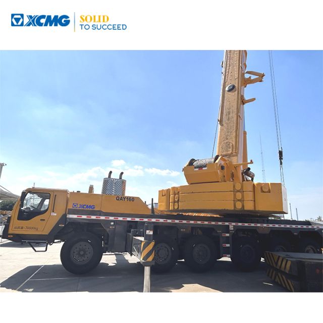 XCMG factory famous 160 ton used all terrain crane QAY160