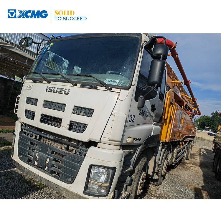 XCMG Official China Construction Machinery Used Mobile Concrete Pump Trucks HB60K for sale