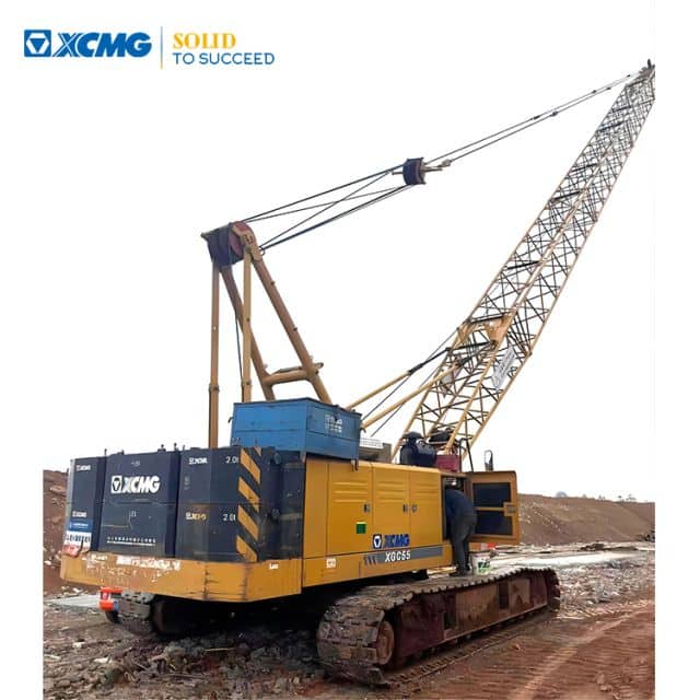 XCMG crawler crane used 55 ton secondhand construction equipment used crane XGC55