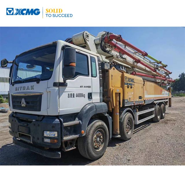 XCMG Official Concrete Construction Machinery HB62V 62m Used Mobile Concrete Pump for Sale