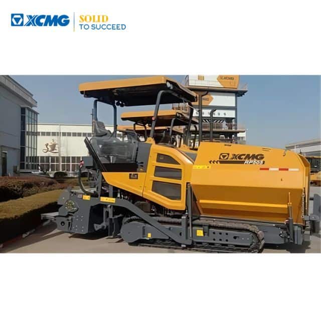 XCMG Used Small crawler type asphalt concrete paver RP505 with max paving width 5000mm