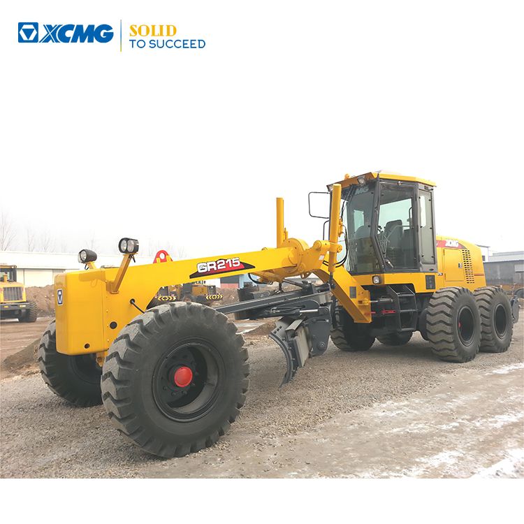 XCMG official GR215 vibrating grader machine 215hp hydraulic used motor graders