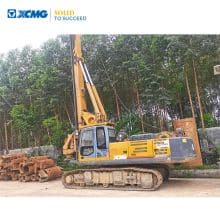XCMG Piling machine XR150DII 150kn bored pile rig machine 55m used rotary drill rig