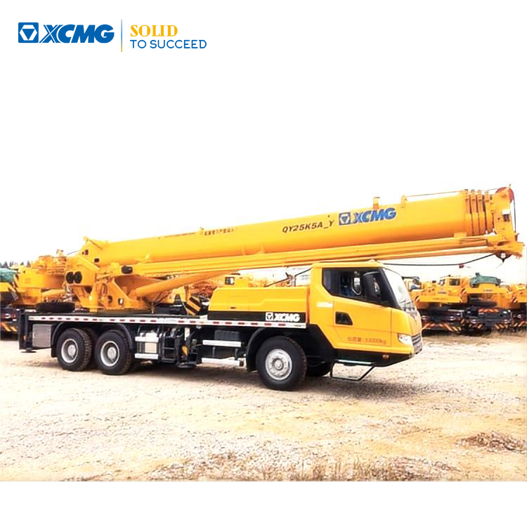 XCMG officail crane lifting equipment used mobile truck crane 25 ton QY25K5A cranes for trucks